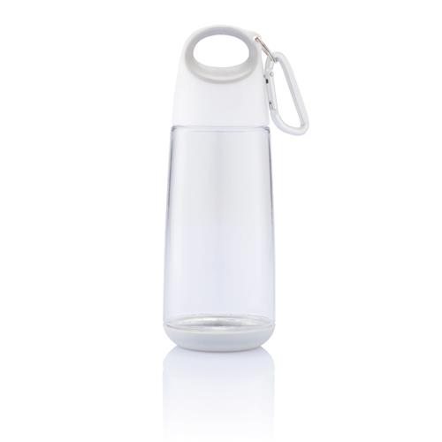P436.703   Designflaske &quot;Bopp Mini&quot; med krok hvit